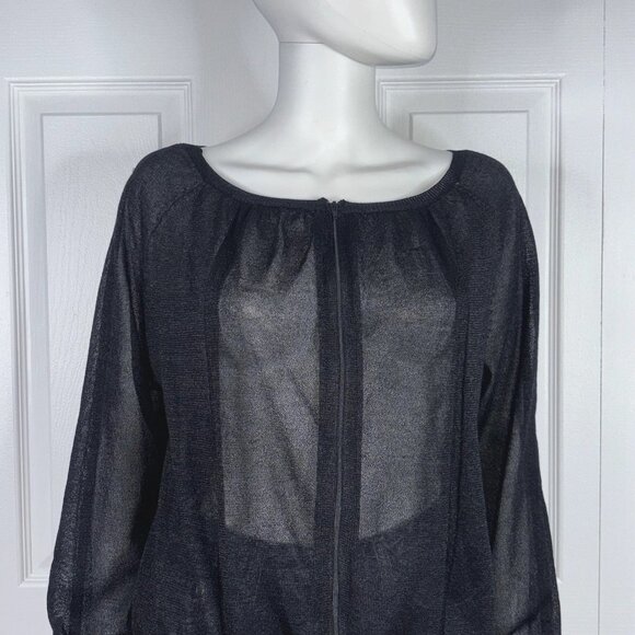 ICONE women's full zip cardigan large - Picture 2 of 2